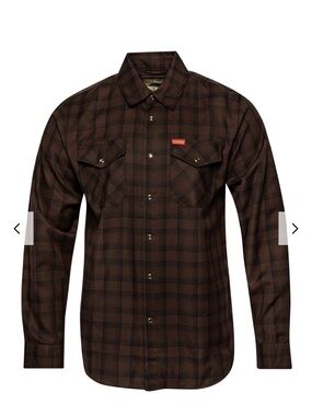 DIXXON Tobacco Flannel- XL- NWT